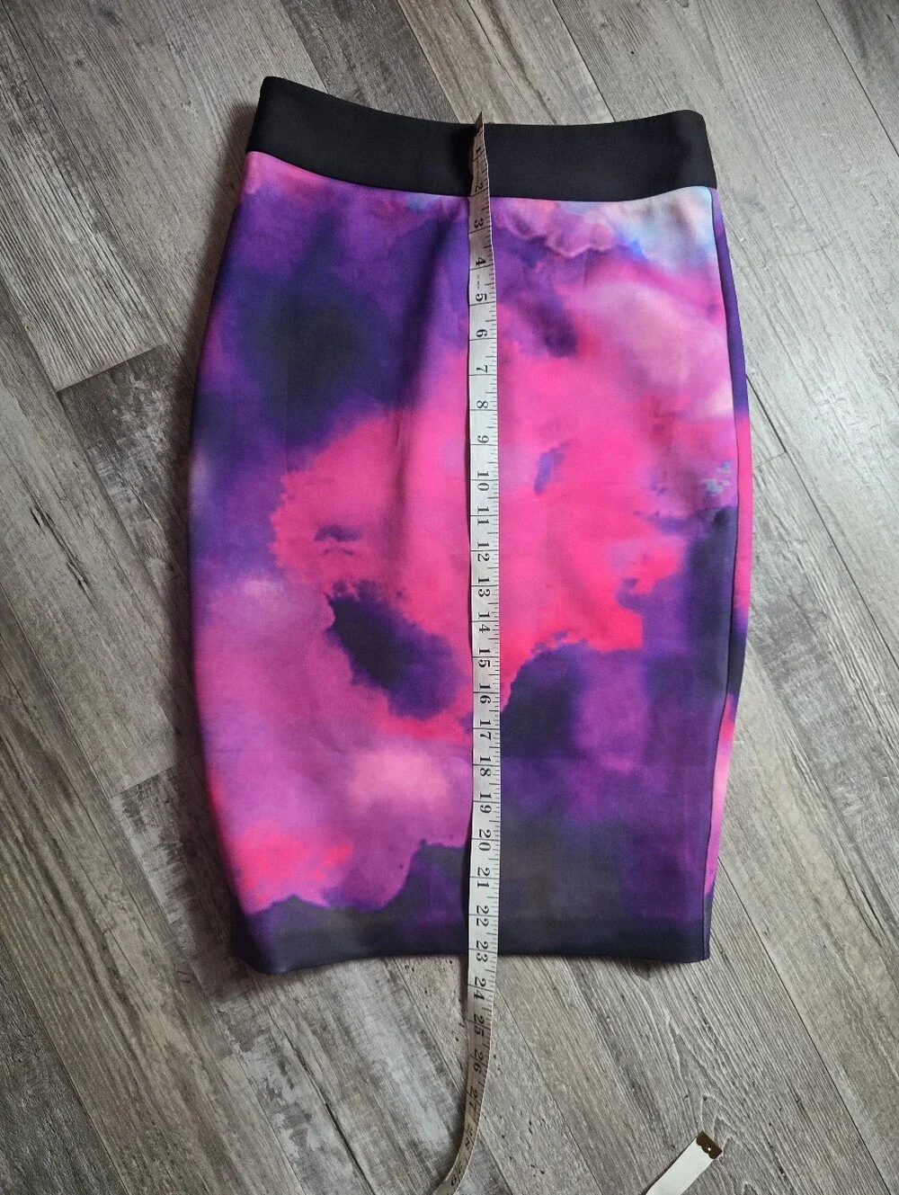 Ted Baker of London Size 0 (US 0-2) Vibrant Pink & Purple Pencil Skirt